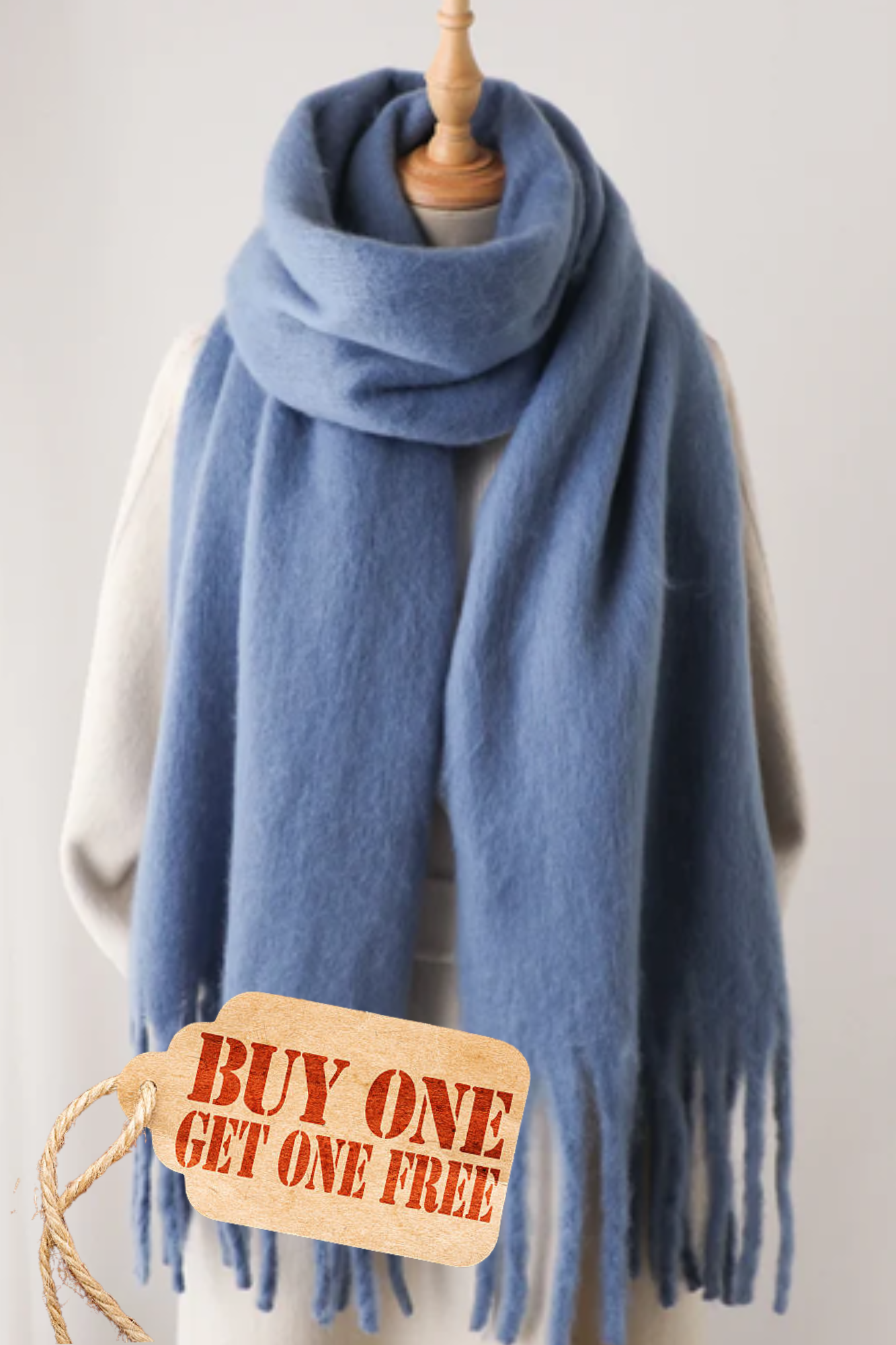 Winter Scarf for Women Cashmere Warm Solid Pashmina Blanket Wraps